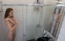 Milfs and Teens: Redhead Teen with Small Tits in the Shower