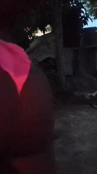 Outdoors Dancing Shaking My Booty Rubbing Fingering My Pussy