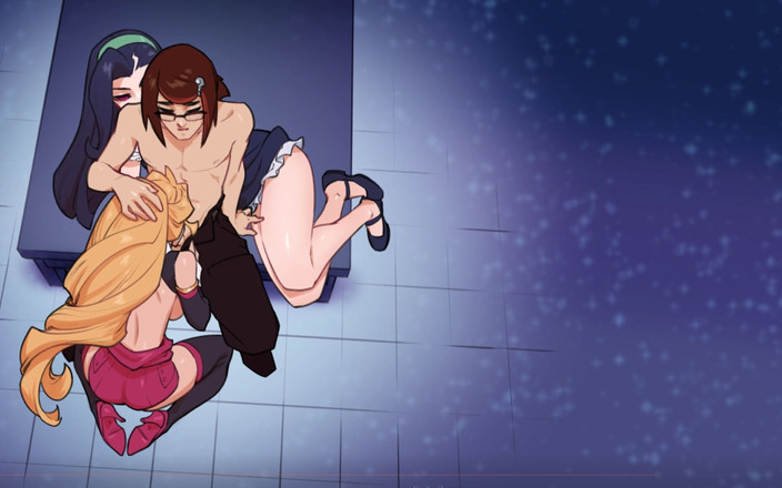 Adult Games by Andrae: EP2: Trójkąt seks z Janem i Anną (Wampir/Sukcubus) [Love Sucks - Night One]