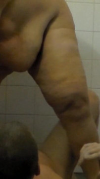 Jen Is Pissing on John in the Shower