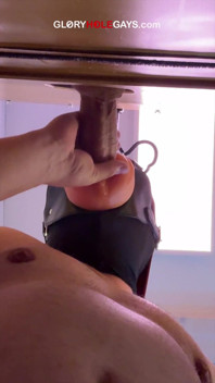 Cum Challenge - Straight Guy Skips Gym & Fucks Deep at the Gloryhol