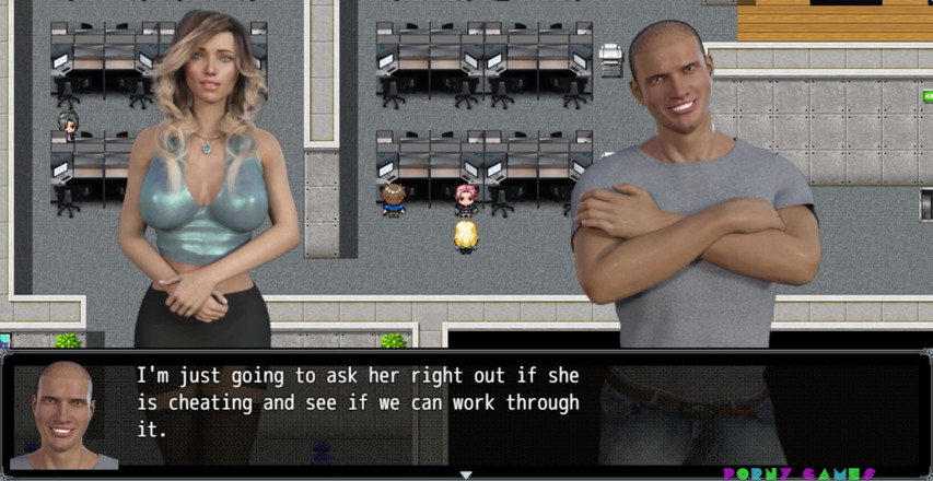 Porny Games: オフィスの妻(JSディーコン) - pt。 10