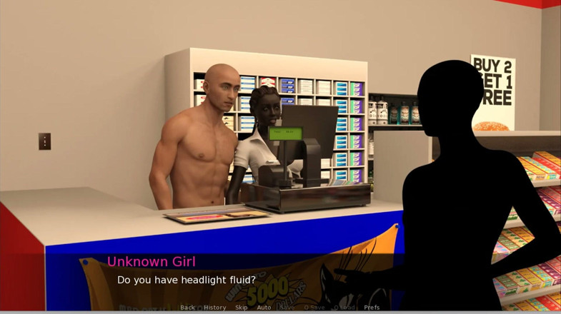 XXX Games Bunk: ATM Adventures -4 - Gameplay - Roleplay - Shop Clerk Gets Anal and Stomach...