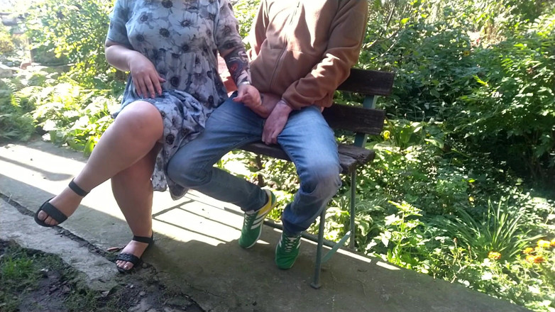 OurFetishLife: Horny mother-in-law licks cum from fingers after handjob to son-in-law...