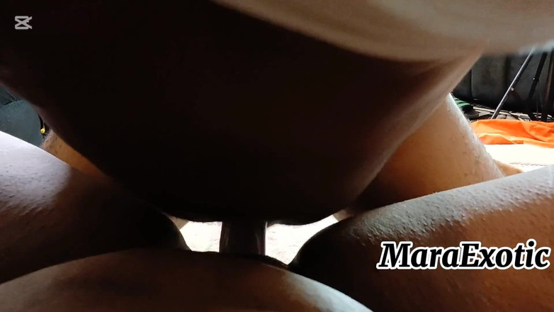 Mara Exotic: Big Black Dick Balls Deep in Fat Juicy Brown Pussy -...