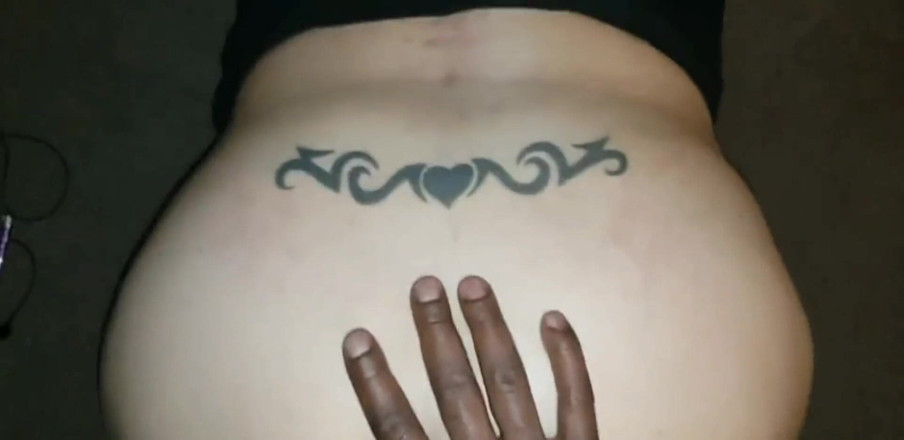Real homemade BBW BBC porn: Bbw bbc cavalcando mi sbatte la figa grassa a pecorina
