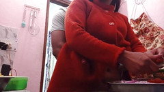 bibiji15: Memasak karte hue behen ko kiya koda choot dene se...