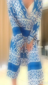 Azul e branco
