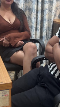 I Find My Little Indian Stepsister's Sex Toy Dice and Show Her My Cock Give Blowjob