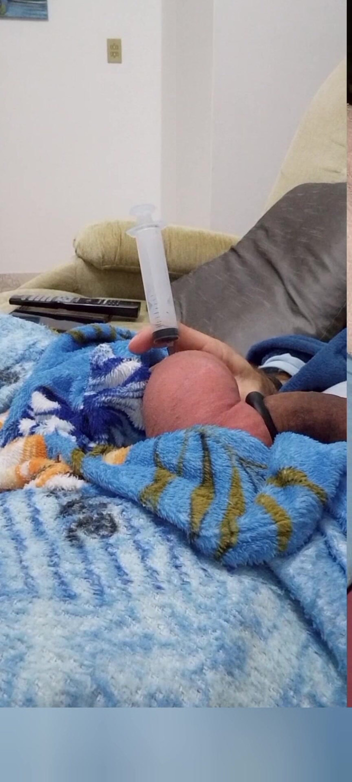 Lion big balls: 各卵に60ccの生理食塩水注射