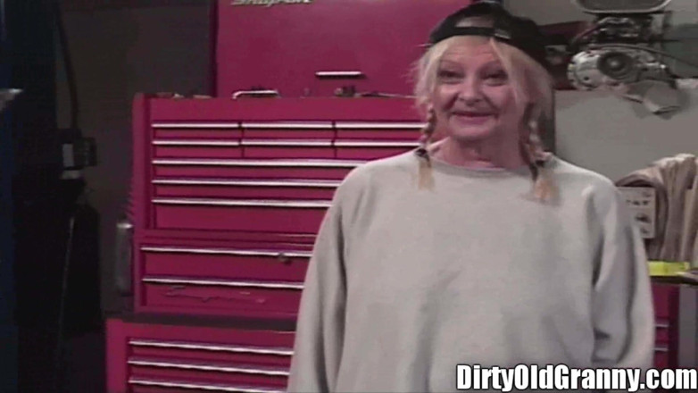 Dirty Old Granny: Granny Pigtails Fat Face Fucks Absolute Loser Dick up Her...