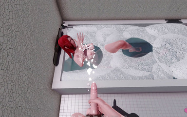 3D Cartoon Porn: Murmur 6 - Adam sonhando como Jiz cavalgando seu pau e ele...