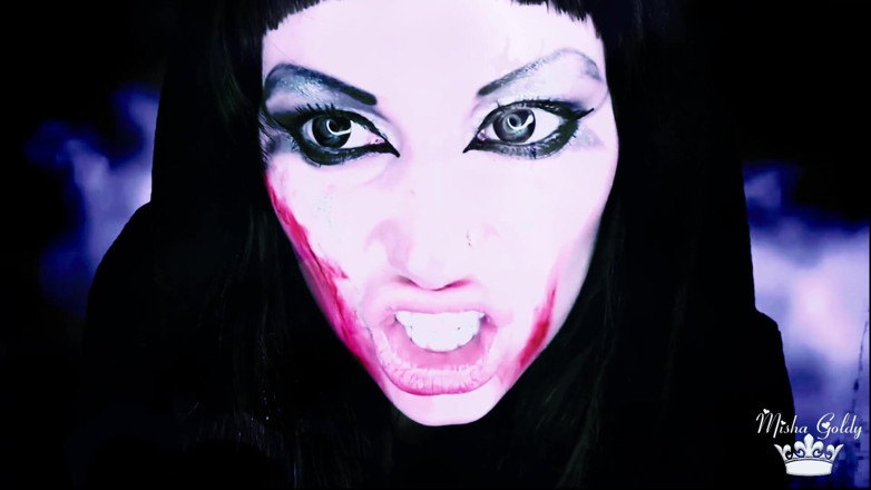 Goddess Misha Goldy: Maldición de impotencia de Bruja! ¡Ejecutora-fantasía!