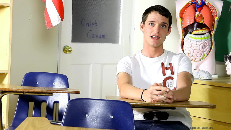 Teach Twinks: ワイルドキューティーケイレブコニアムチャット