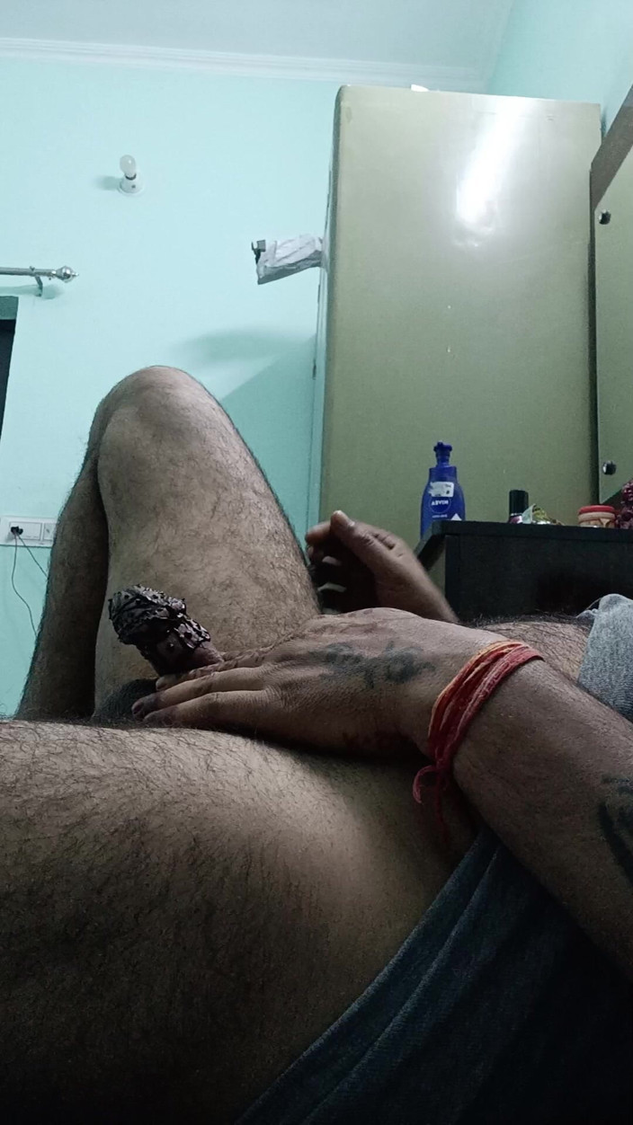 Rajasthani-old-lover: Bărbatul indian desi savurează dușul și sexul