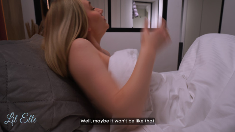 Lil_Elle: Unexpected Paris Sleepover with My Stepmom - Finished with a Thick...