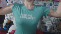 Risky Hairy Couple: Mușchi mari care se flexează