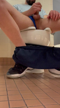 Mall Restroom Tenga Egg Jerk N’ Cum