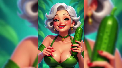 AI Porn: 奶奶黄瓜动画