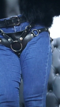 Dominafire Belt Spanking Slave
