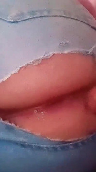 2 Dildos Penetrate My Tight Asshole Cum Inside