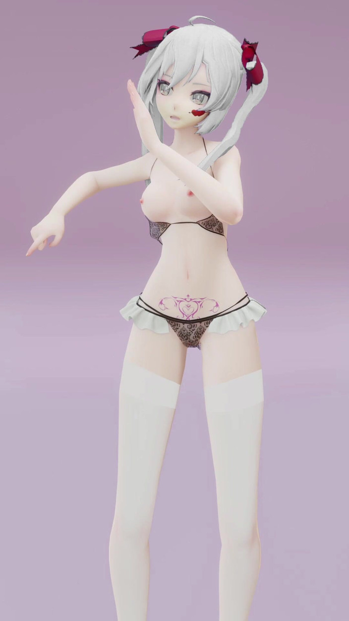 Smixix: Hatsune miku dansar Renai cirkulation MMD 3D - vit hårfärg redigera smixix