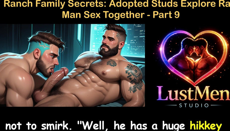 LustMen: Anglický audio gay sexuální příběh - Ranch Family Secrets adoptované hřebce...