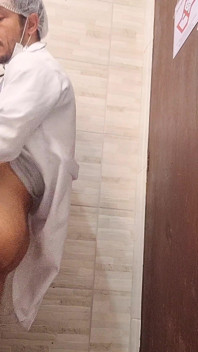 교대 근무 중 병원 화장실에서 섹스를 거부할 수 없는 의사와 간호사
