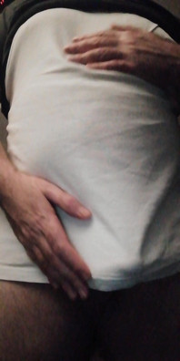 Stepdaddy Bear Wanking in My Tighty Whiteys