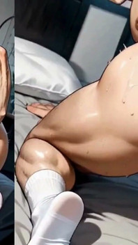 Hentai Schwuler Blonder Twink Bekam Seinen Arsch Von Zwei Großen Riesigen Schwänzen Gefickt. Fisting Arschloch-zusammenstellung.