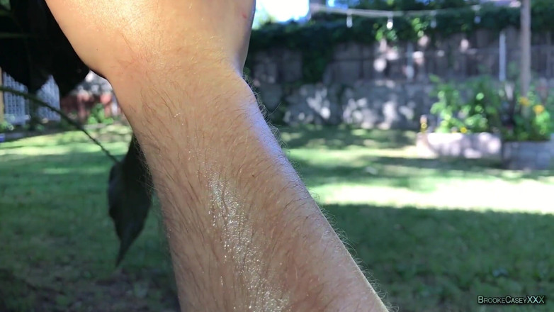 Brooke Casey: Worship the Sweat on My Hairy Body