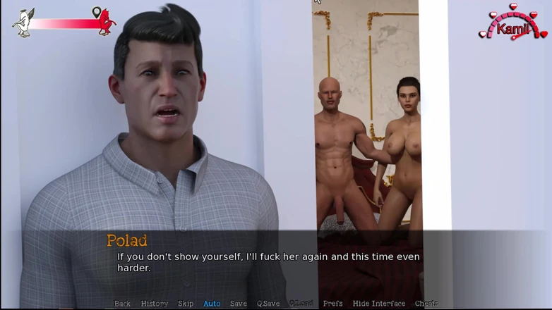 Johannes Gaming: Kehidupan di Timur Tengah 22 Kamil melihat Banu meniduri pria lain.