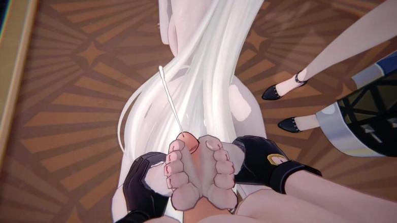 NSFWOtaku: Wuthering waves - lucilla x hiyuki FFM sesso -animazioni hentai 3d