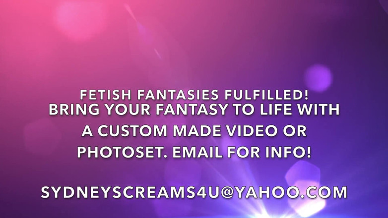 Sydney screams fetish: Kongkek butang perut saya - HD Wmv