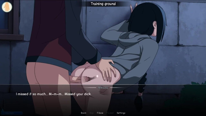 LoveSkySan69Real: Naruto - Kunoichi Trainer [0.14.1] deel 50 Hinata pijpbeurt - Mikasa Sex door Loveskysan69