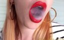 Goddess Misha Goldy: You Are Totally Mesmerized by the Way I Smoke...