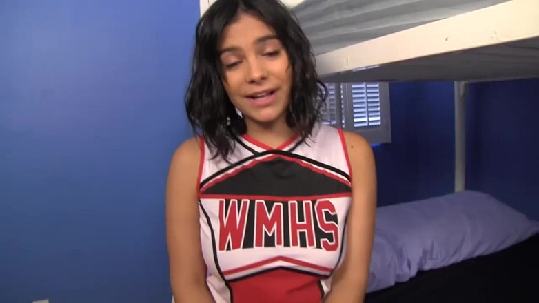 Eros JOI - Liberated Eye: Jacking it for a slutty cheerleader (with Violet Starr)