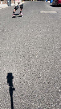 The streets are for skateboarding 