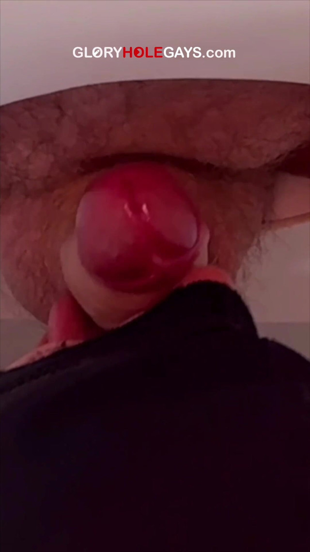 Chubby Guy with a Small Dick - but a Massive Cumshot (GLORYHOLEGAYS)