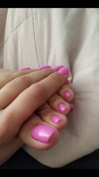 New pedi and mani