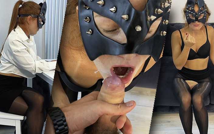 Myredfoxgirl: Patron sekreterini işten seksle rahatsız ediyor