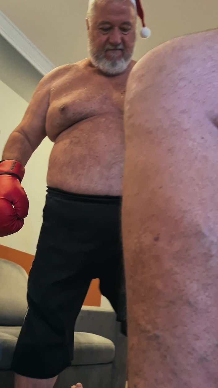 Punchbagplz: サンタボクサー:povクリスマスビートダウン