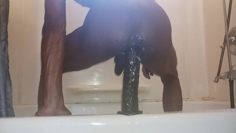 Beefstik: Clips of wet session ending in orgasm
