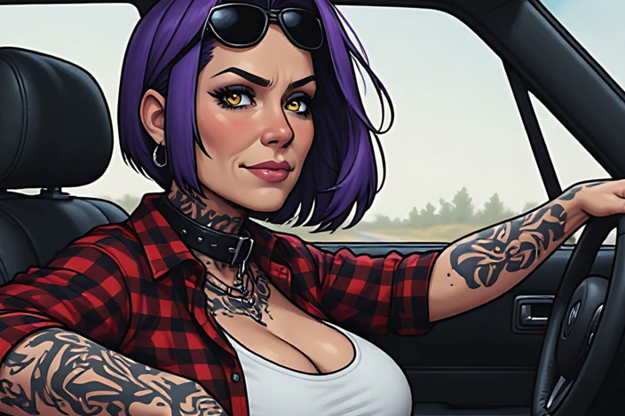 AI Porn: Hot Tattoo Babes Art