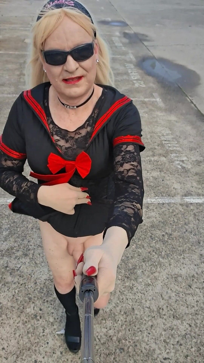 Sissymandy24: Sissymandy röd sjöman klänning