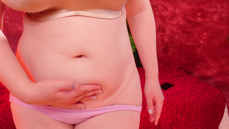 Arya Grander: Mostrando la mia pancia bollente - video fetish dell'ombelico