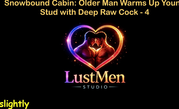 LustMen: English Audio Gay Sex Story - Snowbound Cabin - homem mais velho...