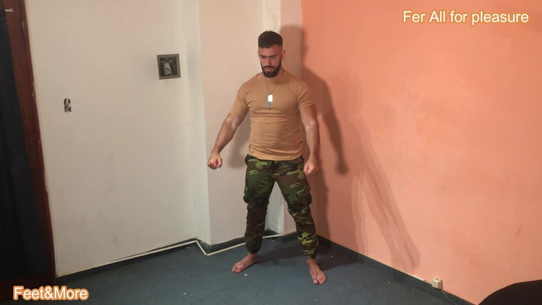 Fer All for pleasure: Maximo Soldier eğitim yapıyor