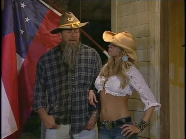 The Babe Next Door: Perfect blonde whore riding stiff cock