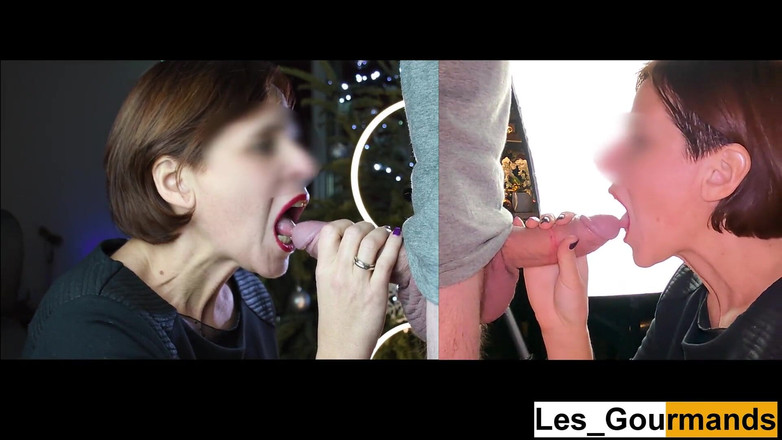 Les Gourmands: 4K - LA MILF con il rossetto in primo piano la...